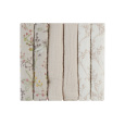 Pleny mušelínové 30x30 cm 6ks Secret Garden Beige
