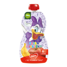 HAMI Kapsička ovocná Daisy Banán a jablíčko 110g, 6+ HAMI Kapsička ovocná Daisy Banán a jablíčko 110g, 6+