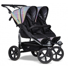 TFK Duo stroller - air chamber wheel glow in the dark TFK Duo stroller - air chamber wheel glow in the dark