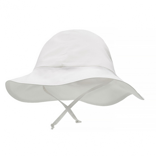 PINOKIO Klobouk se šňůrkou Summer Mood ecru vel. 74/80 - 47cm   DOPRODEJ