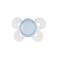 CHICCO Dudlík Physio Comfort, silikonový, 0-6m, modré, 1 ks