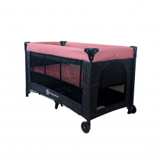 PETITE&MARS Postýlka cestovní Koot s přídavným patrem 2v1 Rose Pink PETITE&MARS Postýlka cestovní Koot s přídavným patrem 2v1 Rose Pink