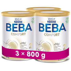 3x BEBA COMFORT HM-O 2 Mléko pokračovací, 800 g