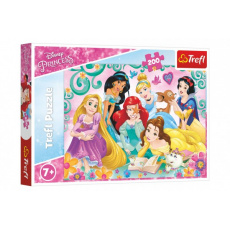 Puzzle Šťastný svět princezen/Disney Princess 200 dílků 48x34cm v krabici 33x23x4cm Puzzle Šťastný svět princezen/Disney Princess 200 dílků 48x34cm v krabici 33x23x4cm