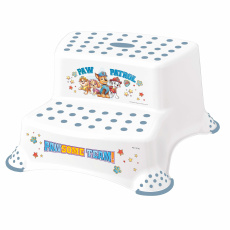 Keeper Dvojstupínek k WC/umyvadlu "Paw Patrol", Bílá
