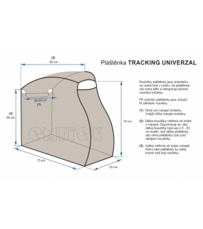 Tracking Univerzal pláštěnka Emitex Tracking Univerzal pláštěnka Emitex