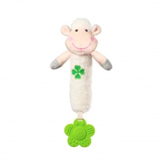BABYONO Hračka pískací s kousátkem Sweet Lambie BABYONO Hračka pískací s kousátkem Sweet Lambie