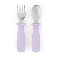 SKIP HOP Lžička a vidlička Besties Squad Purple, 12m+