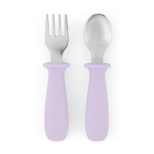 SKIP HOP Lžička a vidlička Besties Squad Purple, 12m+ SKIP HOP Lžička a vidlička Besties Squad Purple, 12m+