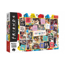 Puzzle Přátelé – nejlepší okamžiky 1000 dílků 68,3x48cm v krabici 40x27x6cm Puzzle Přátelé – nejlepší okamžiky 1000 dílků 68,3x48cm v krabici 40x27x6cm
