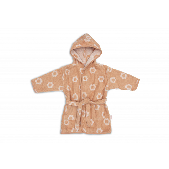 Župan froté 1-2 roky Jacquard Flower