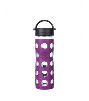 Lifefactory láhev s klasickým uzávěrem 475ml plum Lifefactory láhev s klasickým uzávěrem 475ml plum