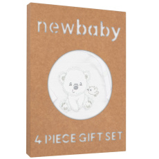 Kojenecká soupravička do porodnice New Baby Sweet Bear bílá Kojenecká soupravička do porodnice New Baby Sweet Bear bílá