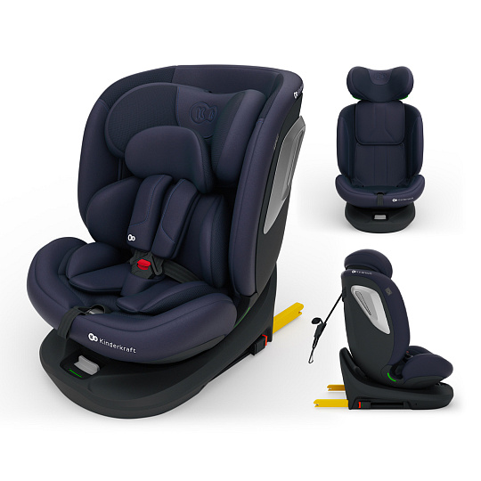 KINDERKRAFT Autosedačka i-Grow 2 Plus (40-150 cm) Navy KINDERKRAFT Autosedačka i-Grow 2 Plus (40-150 cm) Navy