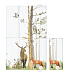 CEBA BABY Podložka přebalovací cestovní (60x40) Basic Woodland