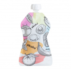 Sáčky pro skladování pokrmů opakovaně použitelné Akuku 150ml 5ks Sáčky pro skladování pokrmů opakovaně použitelné Akuku 150ml 5ks