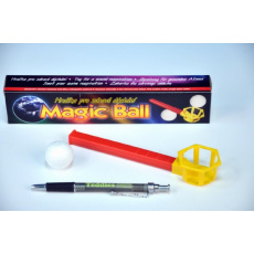 MAGIC BALL kouzelný míček foukací hlavolam 2 barvy v krabičce 22x4,5x3cm 10ks v boxu