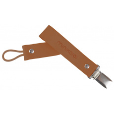 MINIKOIOI Klip kožený - Cinnamon Brown MINIKOIOI Klip kožený - Cinnamon Brown
