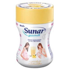 SUNAR Gravimilk Nápoj mléčný s příchutí vanilka 300 g SUNAR Gravimilk Nápoj mléčný s příchutí vanilka 300 g