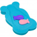Pěnová podložka maxi New Baby BASIC medvěd modrá