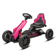 Dětská šlapací motokára Go-kart Baby Mix Speedster růžová Dětská šlapací motokára Go-kart Baby Mix Speedster růžová