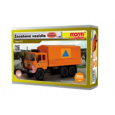 Stavebnice Monti System MS 74.1 Zásahové vozidlo CO Tatra 815 1:48 v krabici 22x15x6cm Stavebnice Monti System MS 74.1 Zásahové vozidlo CO Tatra 815 1:48 v krabici 22x15x6cm