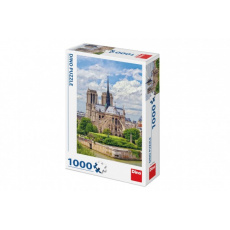 Puzzle Katedrála Notre-Dame, Paříž 47x66cm 1000 dílků v krabici 23x32x7cm Puzzle Katedrála Notre-Dame, Paříž 47x66cm 1000 dílků v krabici 23x32x7cm