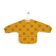 JOLLEIN Bryndák s rukávky nepropustný Tiger mustard JOLLEIN Bryndák s rukávky nepropustný Tiger mustard