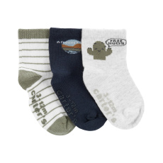 CARTER'S Ponožky Cactus kluk 3ks 12-24m CARTER'S Ponožky Cactus kluk 3ks 12-24m