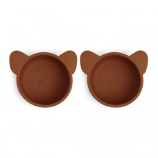 NUUROO Rosa Silikonová mistička 2 ks Koala Caramel Café NUUROO Rosa Silikonová mistička 2 ks Koala Caramel Café