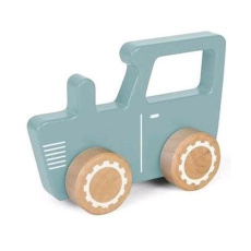 Tiamo Little Dutch dřevěný traktor modrý Tiamo Little Dutch dřevěný traktor modrý