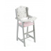 Bayer Chic 50195 Dřevěná jídelní židlička  hvězdičky stříbrné