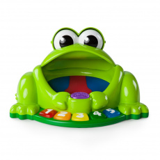BRIGHT STARTS Hračka hudební žabka Pop & Giggle Pond Pal™ 6m+ BRIGHT STARTS Hračka hudební žabka Pop & Giggle Pond Pal™ 6m+