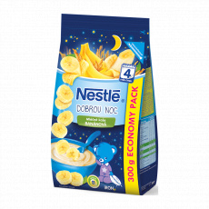 NESTLÉ Kaše mléčná banánová na dobrou noc 300 g NESTLÉ Kaše mléčná banánová na dobrou noc 300 g