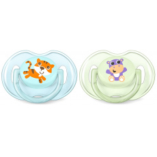 Philips AVENT Šidítko Safari 0-6m chlapec, 2 ks Philips AVENT Šidítko Safari 0-6m chlapec, 2 ks