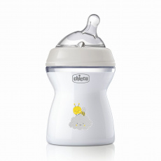CHICCO Láhev kojenecká Natural Feeling 250 ml neutral 2m+ CHICCO Láhev kojenecká Natural Feeling 250 ml neutral 2m+