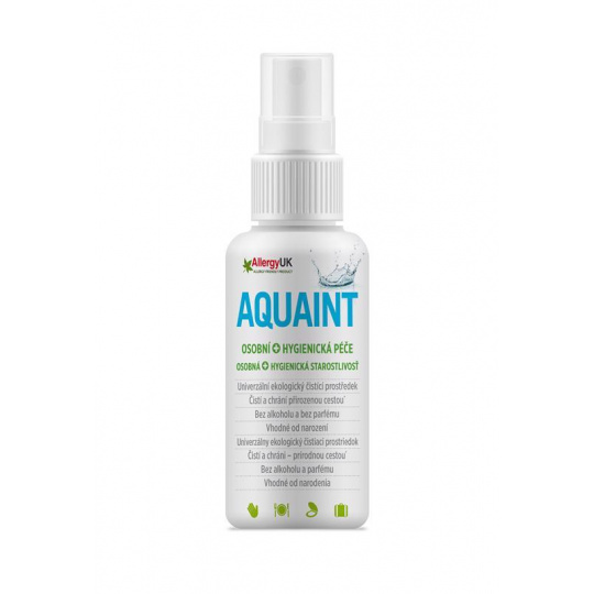 AQUAINT 100% ekologická čisticí voda 50 ml CZ/SK