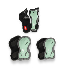 QPLAY Chrániče dětské Jade Green, vel. S, vek 3-5 let QPLAY Chrániče dětské Jade Green, vel. S, vek 3-5 let