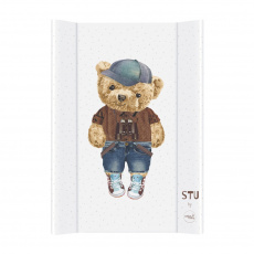 CEBA Podložka přebalovací 2-hranná s pevnou deskou (50x70) Comfort Fluffy Puffy Stu CEBA Podložka přebalovací 2-hranná s pevnou deskou (50x70) Comfort Fluffy Puffy Stu