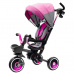 Dětská tříkolka Baby Mix 5v1 RELAX 360° růžová