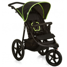 Hauck Runner 2023 kočárek black/neon yellow