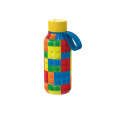 Nerezová termoláhev Solid Kids s poutkem Color Bricks 330 ml