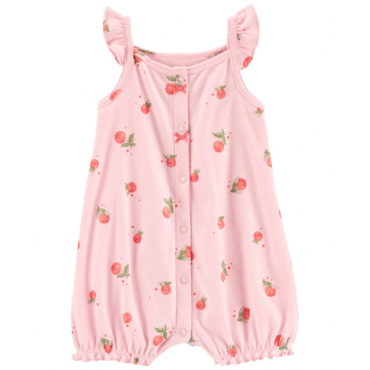 CARTER'S Overal letní Pink Peach holka 9m