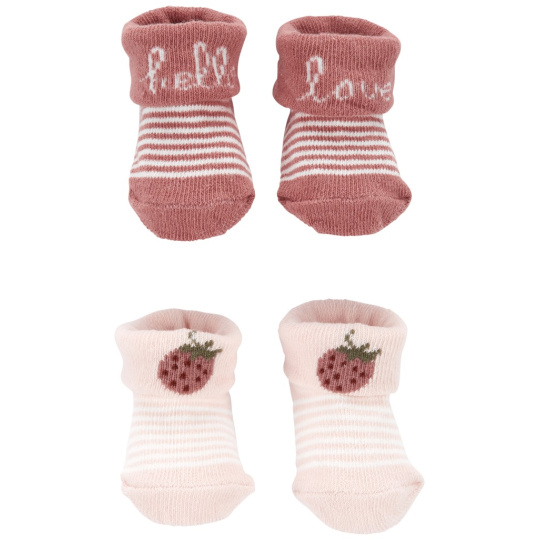 CARTER'S Ponožky Fruit holka 2ks NB/vel. 56