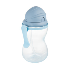 CANPOL BABIES Láhev sportovní se silikonovým brčkem 370ml 12m+ modrá CANPOL BABIES Láhev sportovní se silikonovým brčkem 370ml 12m+ modrá