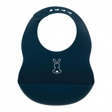 NATTOU Bryndák silikonový se zapínáním tmavomodrý bez BPA NATTOU Bryndák silikonový se zapínáním tmavomodrý bez BPA