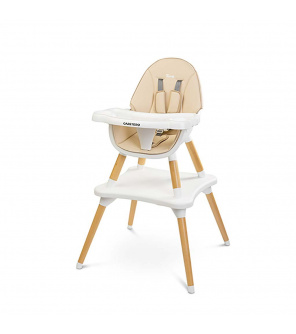 Jídelní židlička CARETERO TUVA beige Jídelní židlička CARETERO TUVA beige