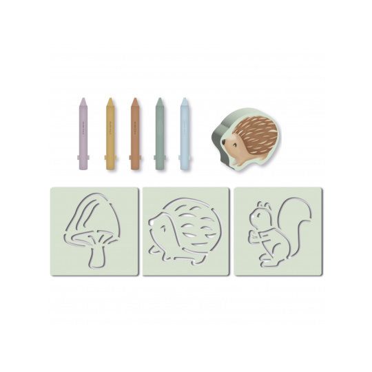 Pastelky do vany Forest Friends