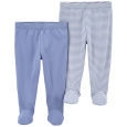 CARTER'S Polodupačky Blue Stripes kluk 2ks 3m/vel. 62