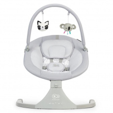 KINDERKRAFT Lehátko houpací s melodií 2v1 Luli grey, do 9 kg KINDERKRAFT Lehátko houpací s melodií 2v1 Luli grey, do 9 kg